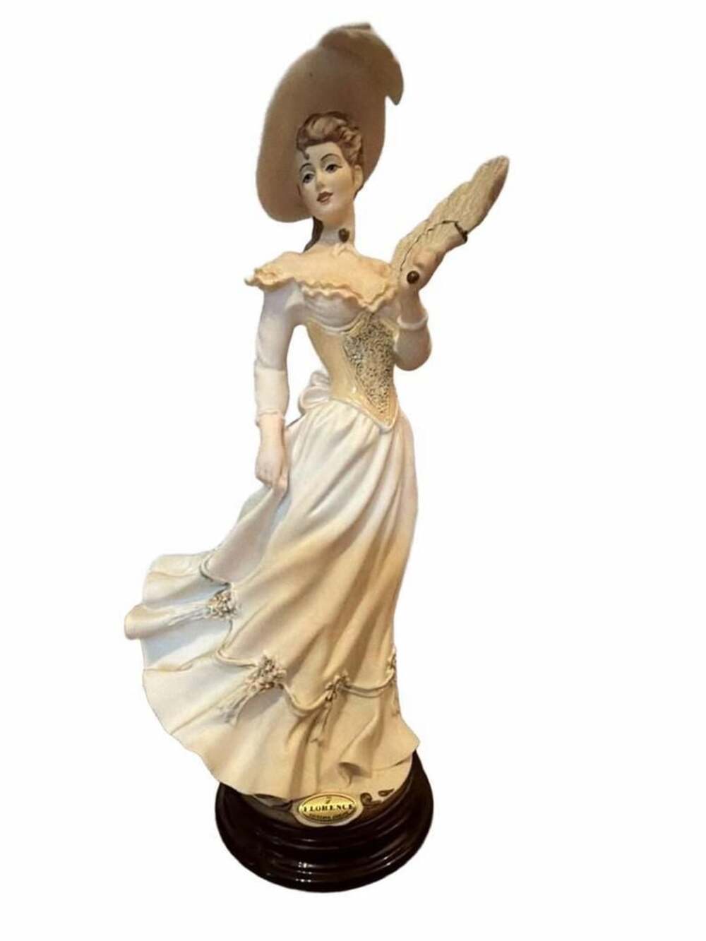 Giuseppe Armani Florence Vanessa Figurine Lady With Fan